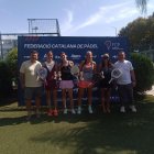 Gomis, Pozuelo, Guimet y , en en el centro.