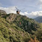 Un momento del rescate.