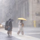 Las lluvias torrenciales han afectado esta madrugada y durante el día de hoy a gran parte de Catalunya