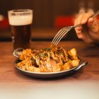 Las patatas bravas del restuarante Lo Punyetero de Tortosa