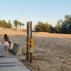 El aspecto que muestra ahora el antiguo parking en Cambrils.