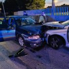 El aparatoso accidente en Cunit