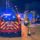 Imagen del incendio en Cambrils
