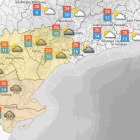 La previsió del temps per aquest dissabte 11 d'octubre