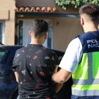 Imagen de uno de los detenidos por la Policía Nacional