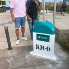 El KM 0 colocado en Cunit