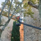 Mientras duren las obras, la Torre de la Ermita permanecerá cerrada al público como medida preventiva