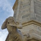 Detall d'una gàrgola de la Catedral de Tortosa