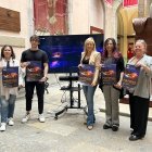Presentación del mapping "El futur ja és memòria", al Ajuntament de Tarragona.
