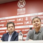 Parralo en su presentación el Nou Estadi Costa Daurada.