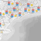 La previsió del temps per aquest dimarts 11 de novembre