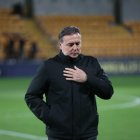 Cristóbal Parralo durante el Villarreal B-Nàstic.