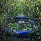 Uno de los rincones de los jardines de Cal Pla de Cunit.