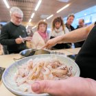 El calamar fue el protagonista en la última parada de la gira, la pasada semana en Salou.