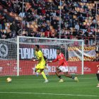 Cedric Omoigui volvió a dejar una actuación muy discreta con la camiseta del Nàstic.