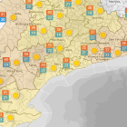 La previsió del temps.
