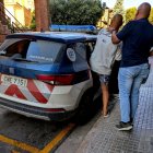 Imagen del detenido por los Mossos d'Esquadra por robar cable telefónico en Tortosa