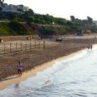 La zona delimitada está siendo modificada para que los animales puedan entrar al agua