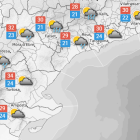 La previsió del temps