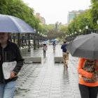 La lluvia sacudirá con fuerza la provincia de Tarragona este sábado