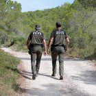 Una setentena de efectivos de Agents Rurales y ADF controlan los accesos y los espacios naturales en riesgo extremo de incendio en el sur de Catalunya