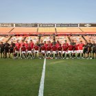 Todas las imágenes de la presentación de la plantilla del Nàstic de Tarragona.