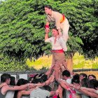 Momento cúspide de la obra, donde el público formó parte de la misma.