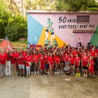 La afición rojilla en el vídeo promocional de la campaña de socios del Sant Pere i Sant Pau.