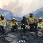 Algunos de los profesionales desplazados hasta Castilla y León.