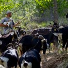 El pastor Iñaki Pontón, que forma parte del proyecto, en Mont-ral.