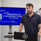 El concejal Christian Soriano presentó la ordenanza.