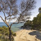 Una de las calas de Miami Platja.