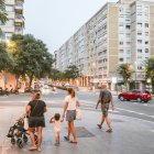 Varios bloques de pisos ubicados en Tarragona, en la Avinguda Catalunya.