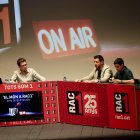 El alcalde Rubén Viñuales durante su intervención en 'El Món a RAC 1'
