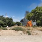 El incendio se ha producido entre los barrios tarraconenses de Bonavista y Campclar