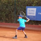 Uno de los participantes en el torneo en acción.