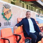 El director deportivo del Nàstic de Tarragona, Noé Calleja, atiende al ‘Diari’ en el Nou Estadi Costa Daurada.