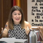 Leire Díez comparece en la comisión de investigación del caso Koldo.