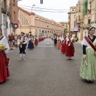 Pubilles i hereus, a l'Ofrenta de Flors i Fruits a la Cinta.