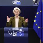 La presidenta de la Comisión Europea, Ursula von der Leyen