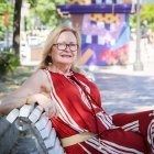 La pregonera porta la cultura i el teatre a les venes. començà de petita i segueix encara sobre els escenaris.