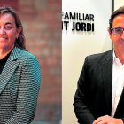 1. Sílvia Paneque, consellera de Territori, Habitatge i Transició Ecològica de la Generalitat de Catalunya. 2. Daniel Roig, president a Tarragona de l’Associació de Promotors de Catalunya.