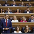 El presidente español, Pedro Sánchez