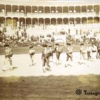 Corrida de toros en la Plaza de Toros en Tarragona, en el año 1900. La última corrida fue en 2006