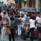 El carrer de la Cort és un dels principals carrers de Valls.