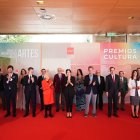 Imagen de los premios por la Comunidad de Madrid esta mañana.