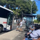 La parada de la estación de Calafell