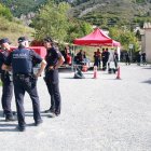 Dispositivo de búsqueda de un hombre desaparecido en Gombrèn