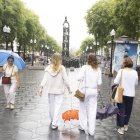 Imagen de archivo de un día de lluvia en Tarragona