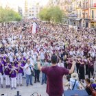Un dels moments més emotius va ser quan els músics del Seguici van tocar l’Amparito.